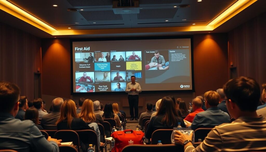 Combining traditional first aid courses with online training for effective learning Combining traditional first aid courses with online training for effective learning